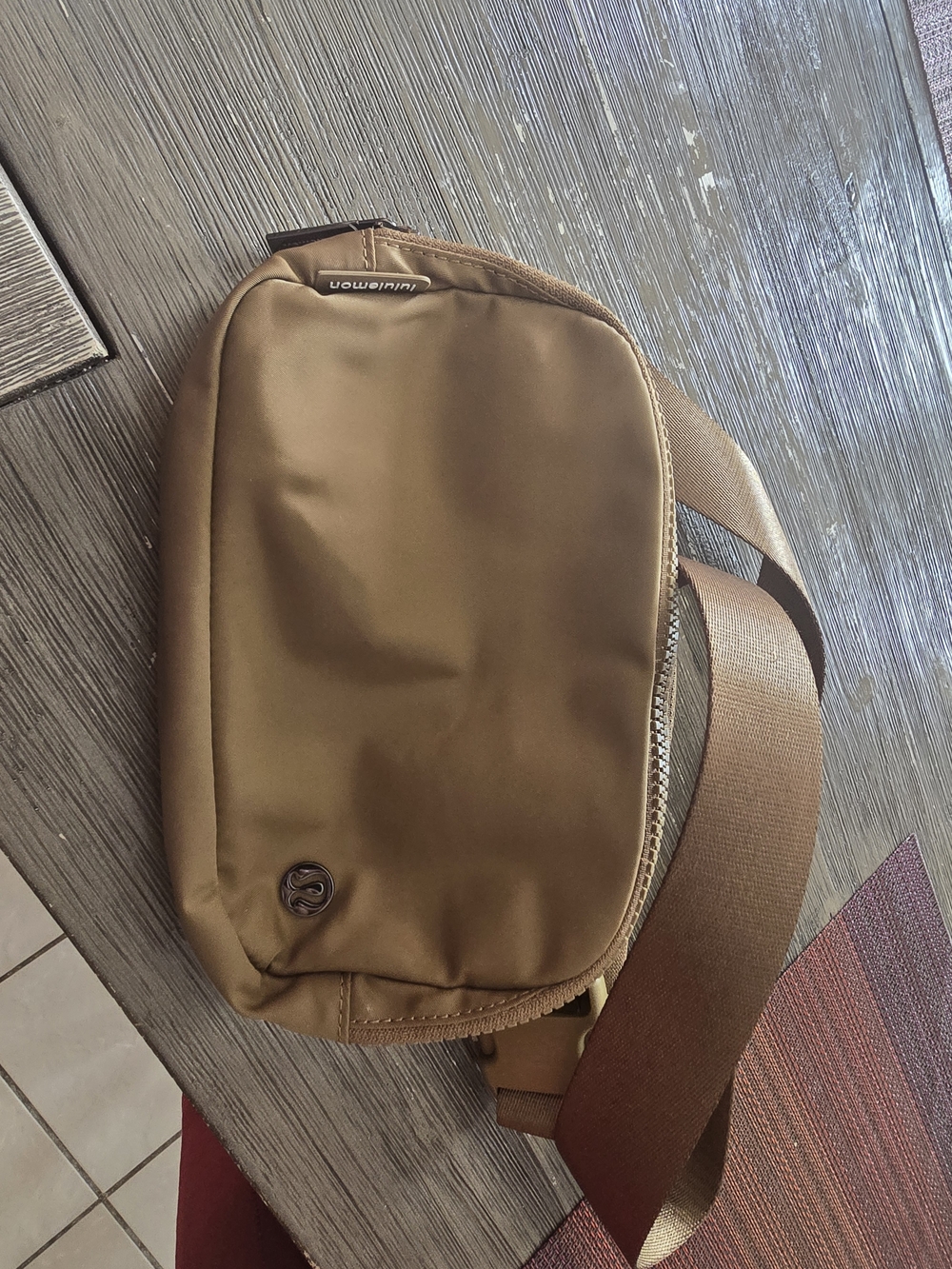 Never Used. lululemon athletica Womens Med Sling Bag in Brown. Limited Color.